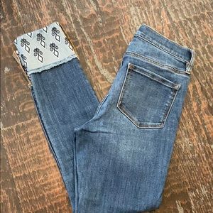 LOFT detailed skinny jeans